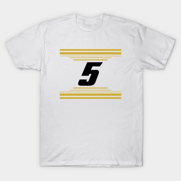 Anthony Alfredo #5 2024 NASCAR Design T-Shirt by AR Designs 